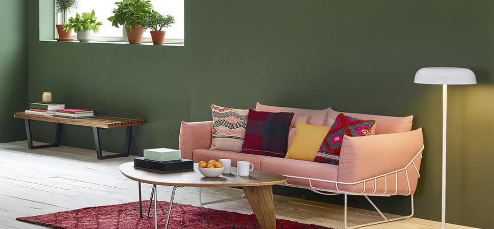 Welke kleur past bij groen in je interieur?