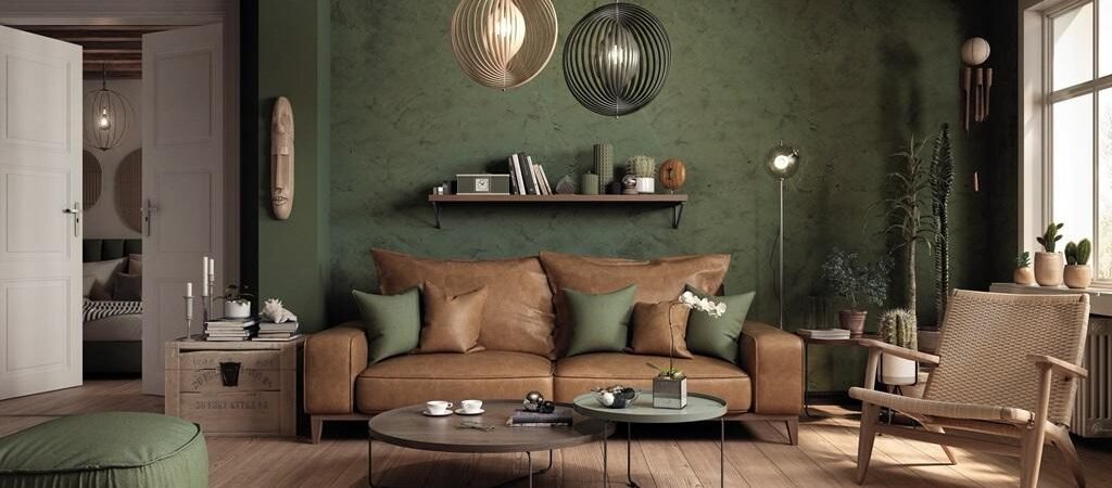 Welke kleur past bij groen in je interieur?