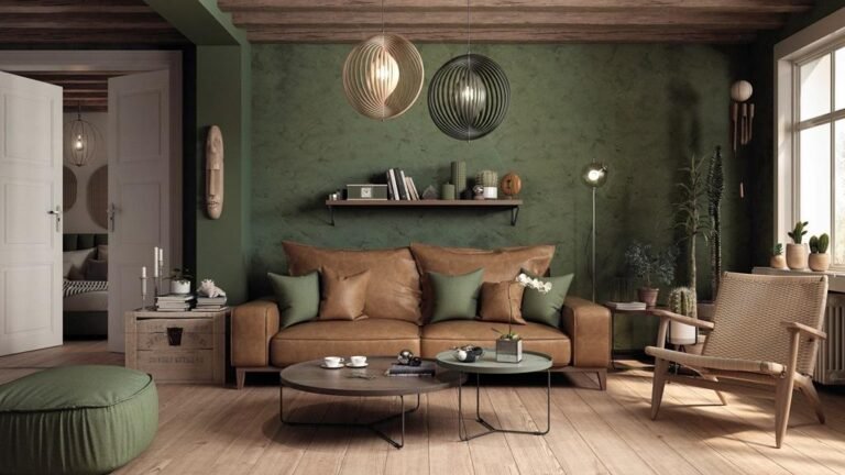 Welke kleur past bij groen in je interieur?